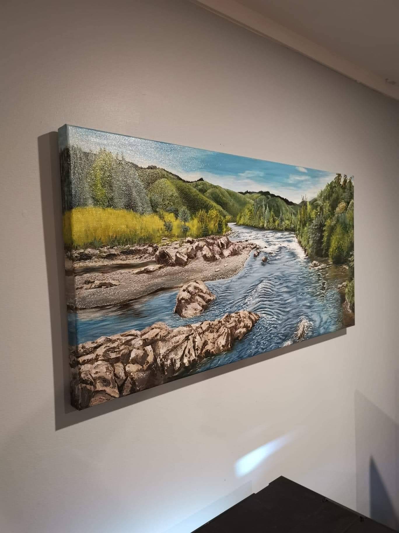 Hutt River - Acrylic on Canvas