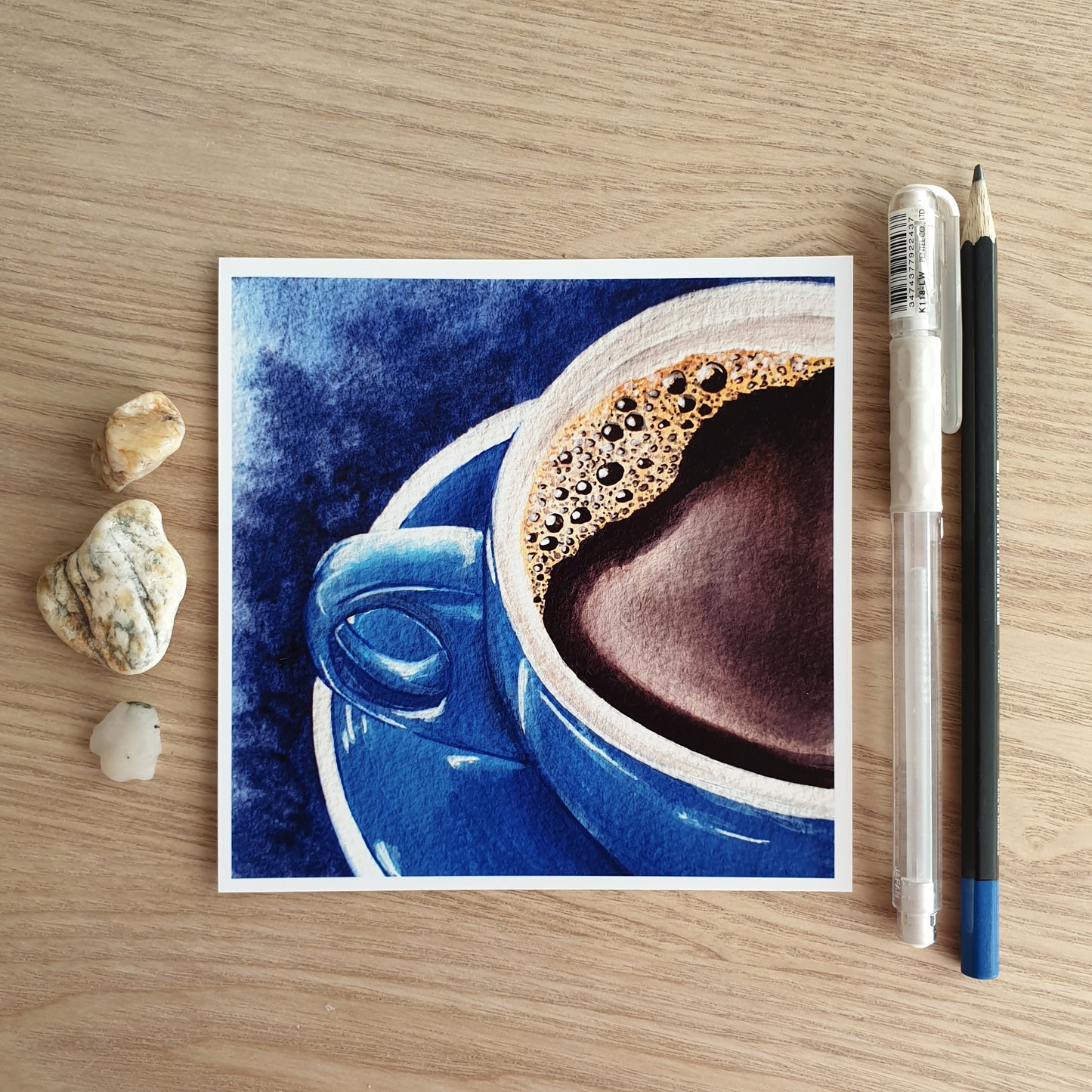 5x5 inch Glossy Print - Coffee