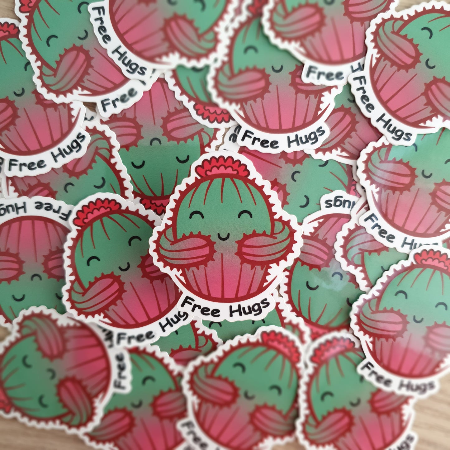 Cacti stickers - Pack of 8