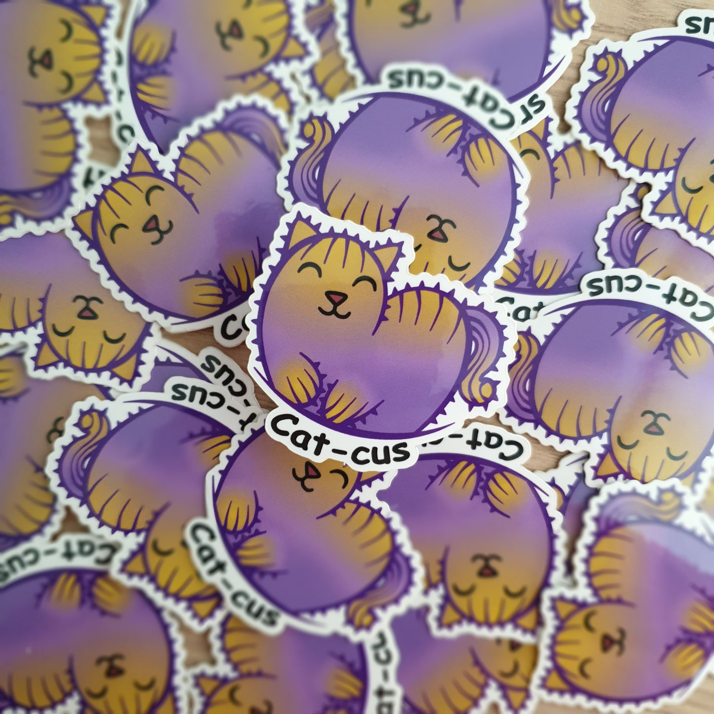 Cacti stickers - Pack of 8