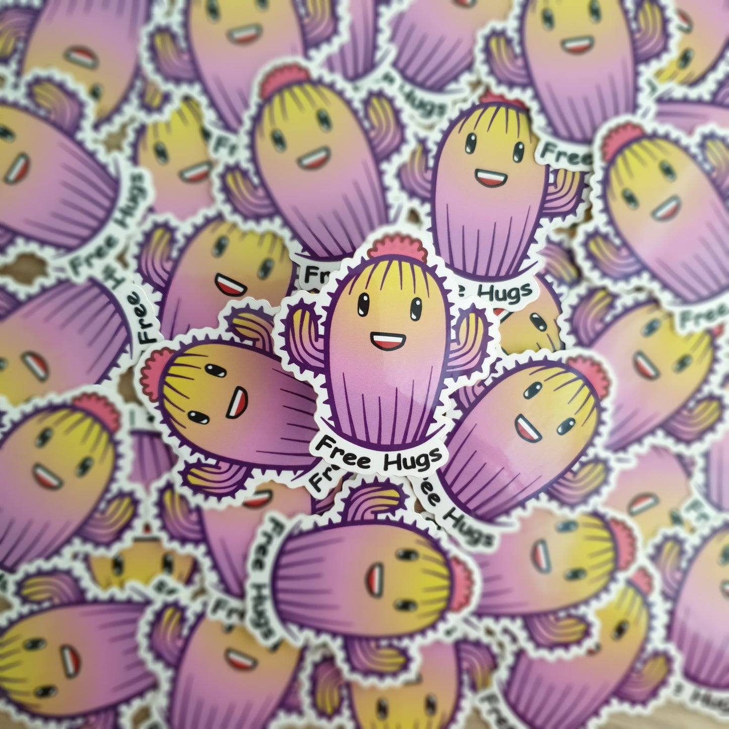 Cacti stickers - Pack of 8