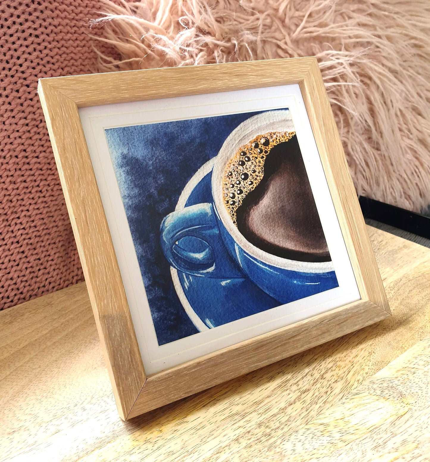 5x5 inch Glossy Print - Coffee