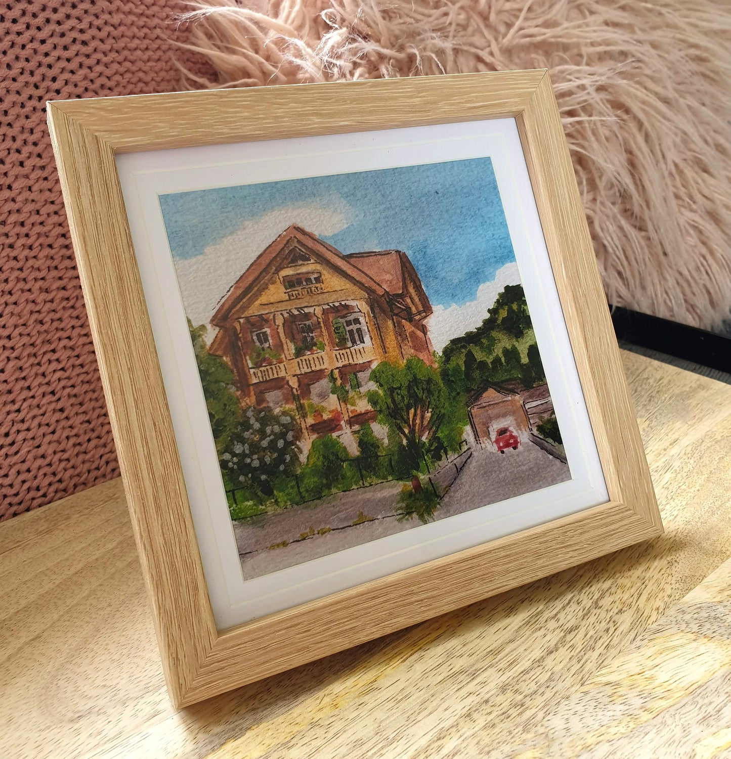5x5 inch Glossy Print - Swiss Home